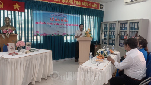 Trường Mầm non Phường 11 ra mắt Không gian Văn hóa Hồ Chí Minh